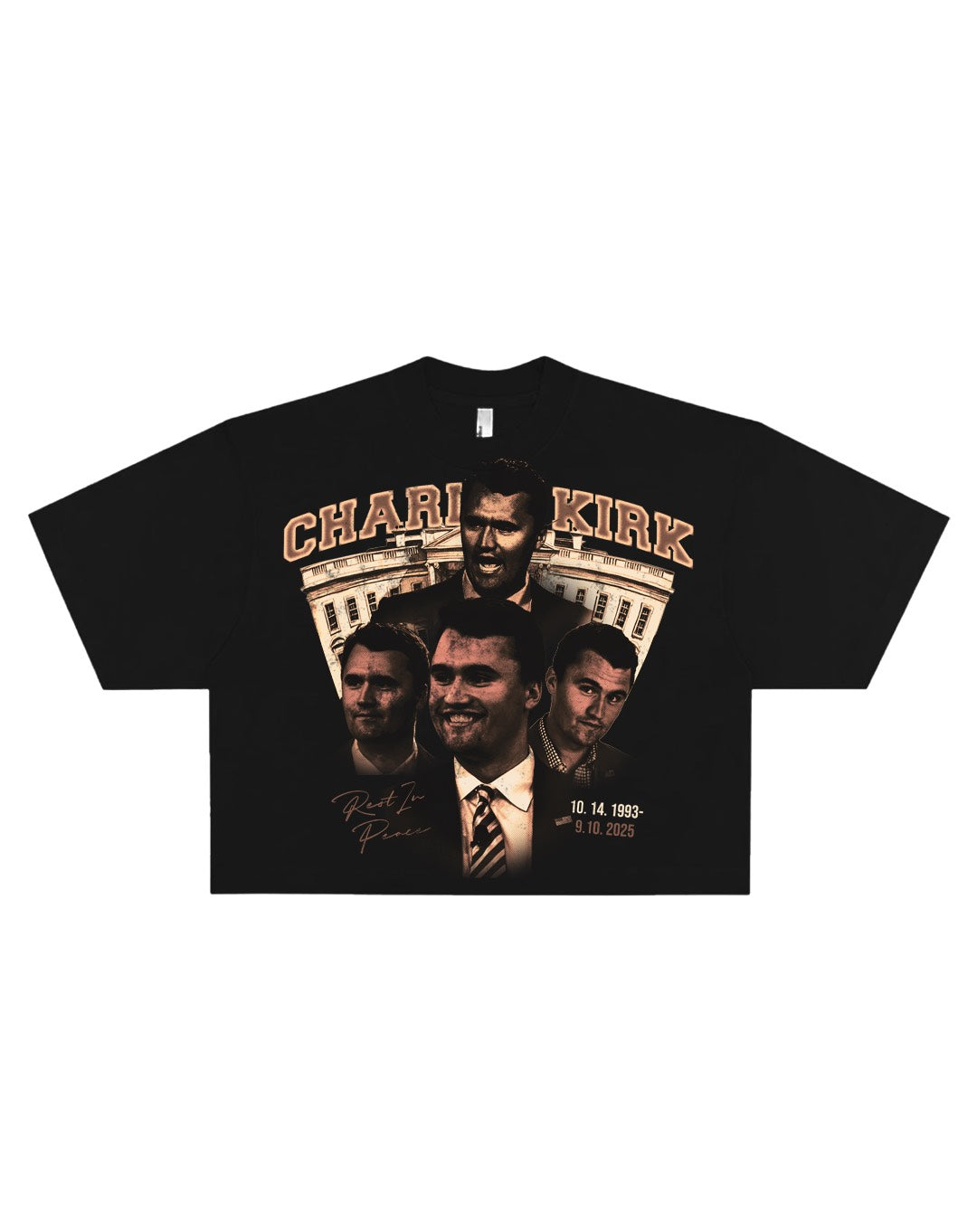Charlie Kirk Black T-shirt